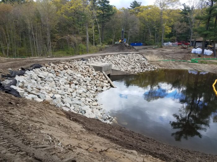 TAUNTON - Middle Pond Dam