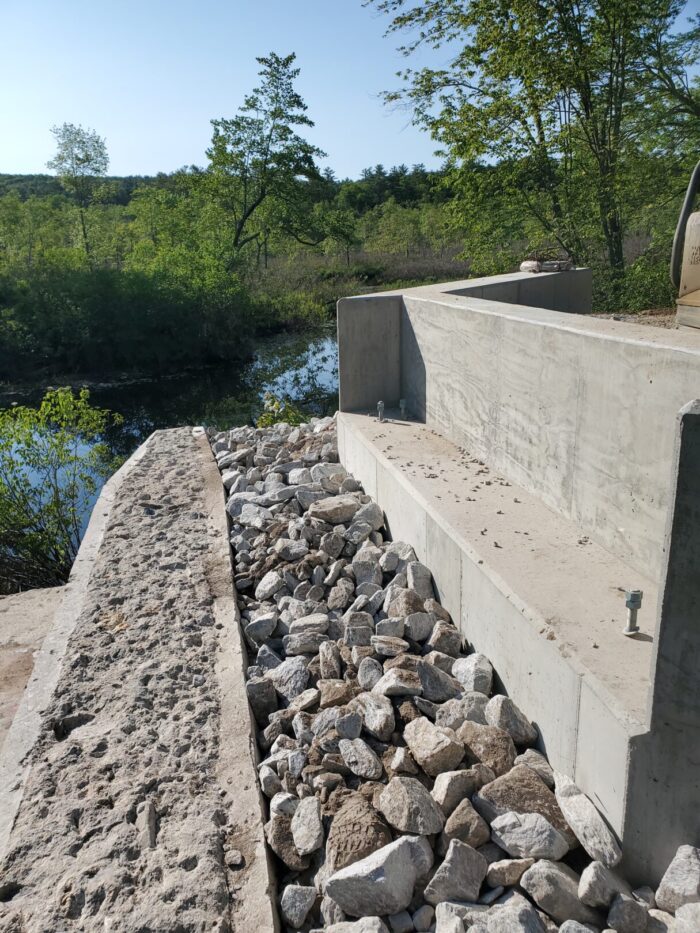 BRIMFIELD - Pedestrian Bridge Abutment
